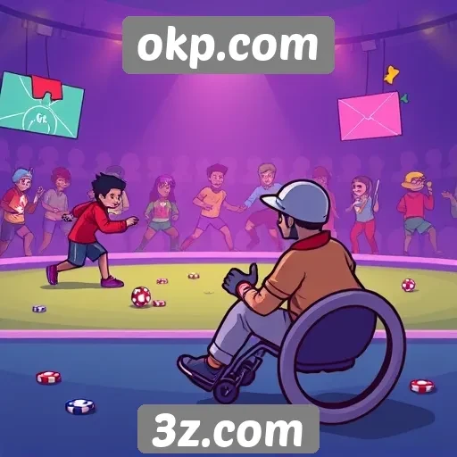 Acessibilidade e funcionalidades para jogadores no okp.com