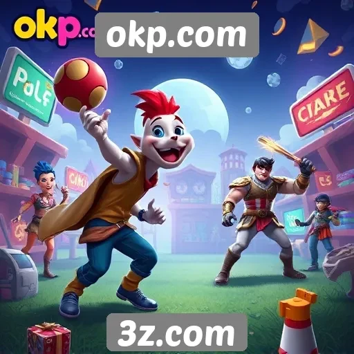 Diversidade de jogos disponíveis em okp.com
