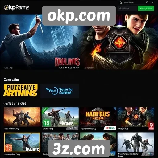 Avaliações de jogos populares no site okp.com